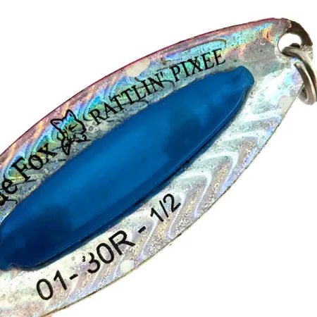 Blue Fox Rattlin Pixee (з шумовою камерою), райдужна форель/синій, 14 г, блесна коливалка (колебалка) #14496