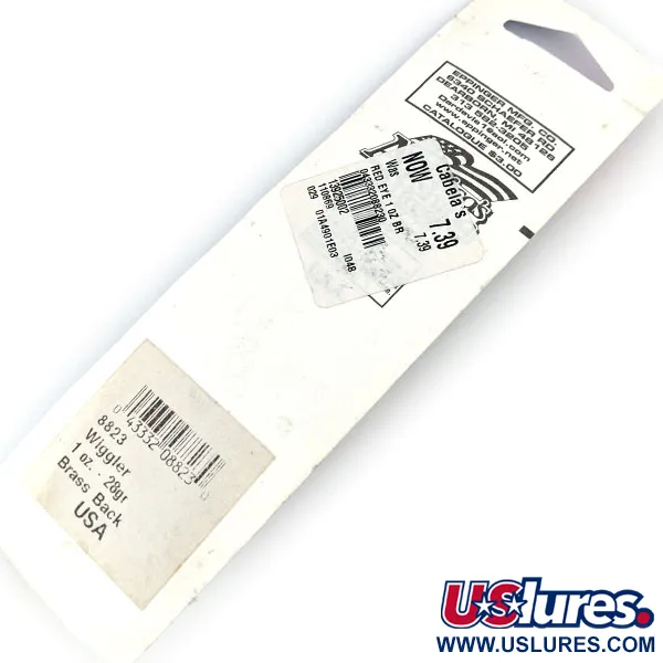 Eppinger Red Eye Wiggler, золото/червоні очі, 28 г, блесна коливалка (колебалка) #14498