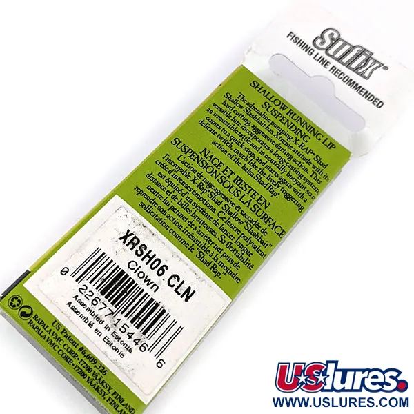 ​Rapala X-Rap Shad Shallow, Clown, 9 г, воблер #14499