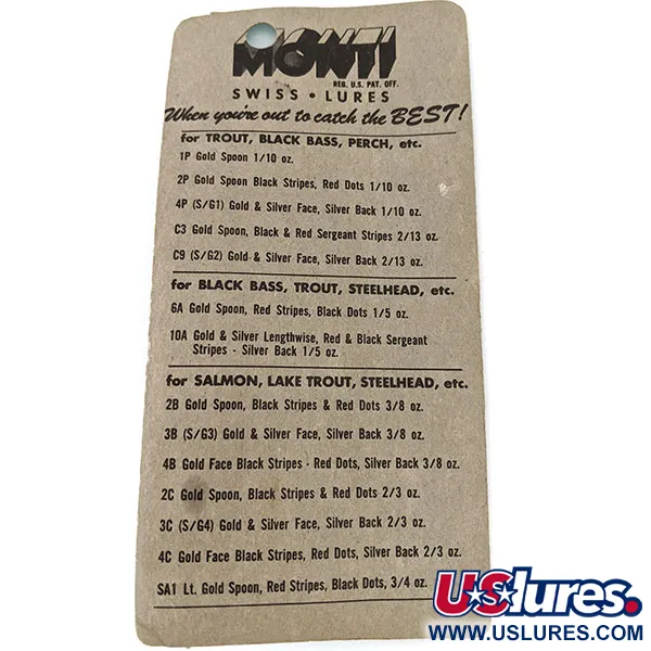 ​Monti Swiss Lures