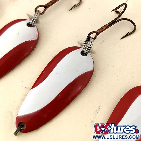 Glen Evans Pay-Off, червоний/білий/мідь, 5 г, блесна коливалка (колебалка) #14509