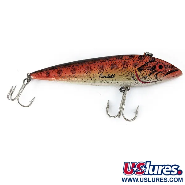  Cotton Cordell Ratt'l Spot Minnow, , 21 г, воблер #14517