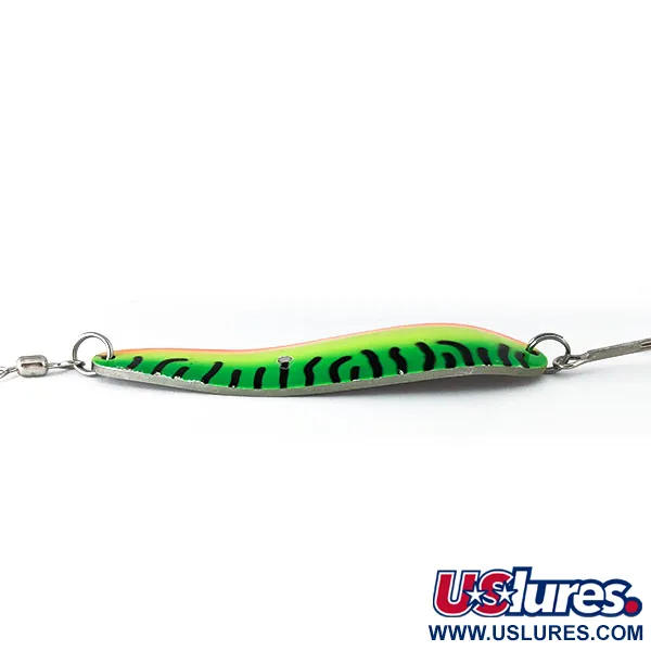  Gibbs Croc UV (світиться в ультрафіолеті), Fire Tiger, 58 г, блесна коливалка (колебалка) #14533