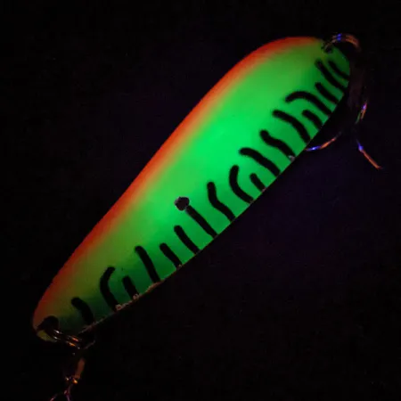 Gibbs Croc UV (світиться в ультрафіолеті), Fire Tiger, 58 г, блесна коливалка (колебалка) #14533