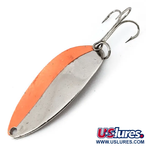  Acme Little Cleo, нікель/помаранчевий, 11 г, блесна коливалка (колебалка) #14636