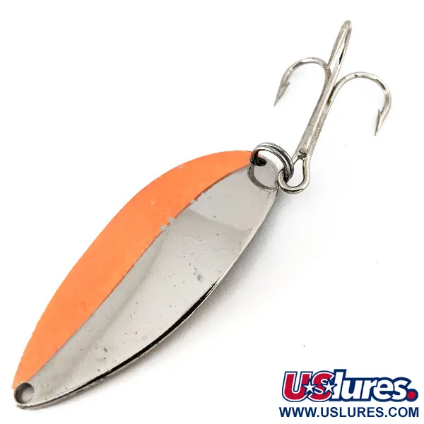  Acme Little Cleo, нікель/помаранчевий, 21 г, блесна коливалка (колебалка) #14537