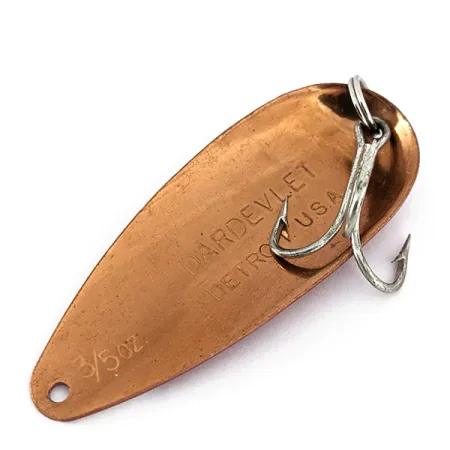 Eppinger Dardevle Dardevlet, червоний/білий/мідь, 21 г, блесна коливалка (колебалка) #14549