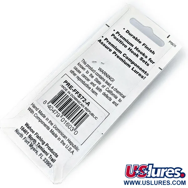  Wahoo Key Largo Swim'n Fin, пількер, райдужний помаранчевий, 7 г, блесна коливалка (колебалка) #14550