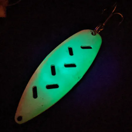 TODDCO Main Liner Pike UV (світиться в ультрафіолеті), жовтий, 16 г, блесна коливалка (колебалка) #14558