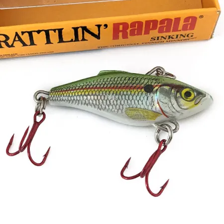 Rapala Rattl'n Rap 04, HESD, 6 г, блешня оберталка (вертушка) #14593