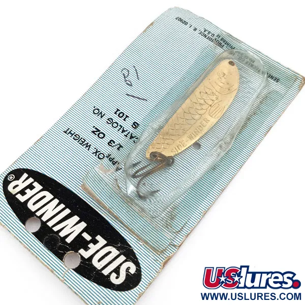 Seneca Side-Winder S101, золото, 9 г, блесна коливалка (колебалка) #14594