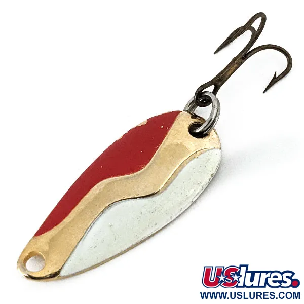 Acme Kamlooper Wee, червоний/білий/золото, 3,5 г, блесна коливалка (колебалка) #14598