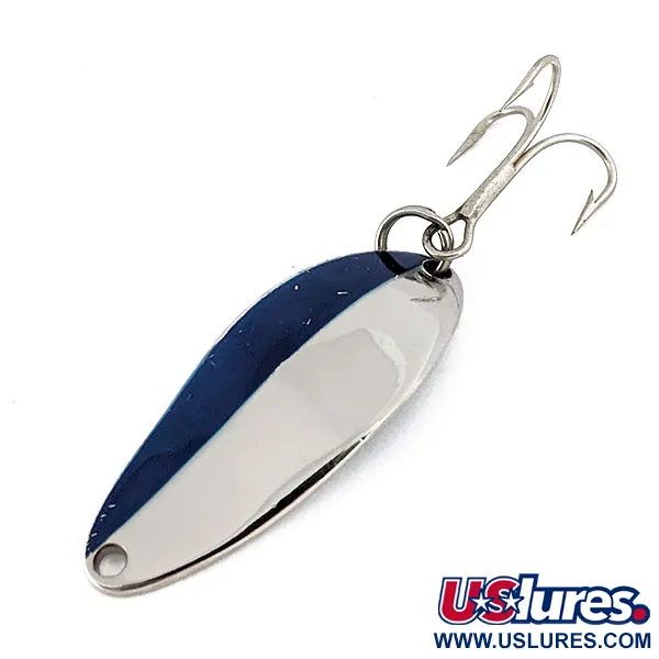  Little Cleo Seneca, нікель/синій, 7 г, блесна коливалка (колебалка) #14613