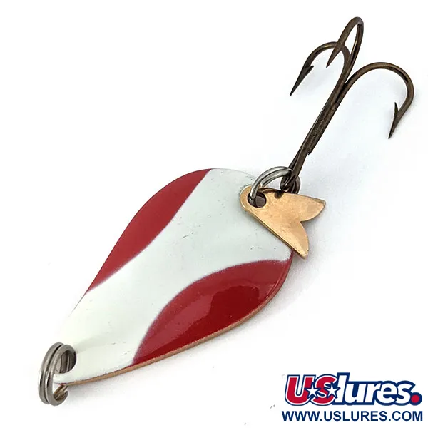 Acme K.O. Wobbler, червоний/білий/золото, 7 г, блесна коливалка (колебалка) #14618