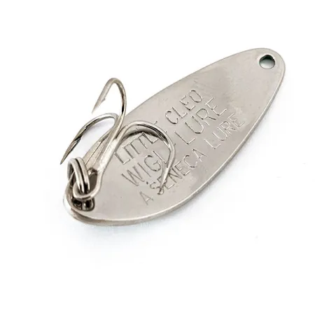 Seneca Little Cleo, нікель/зелений, 7 г, блесна коливалка (колебалка) #14633