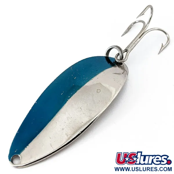 Seneca Little Cleo (Hula Girl), нікель/синій, 14 г, блесна коливалка (колебалка) #14643