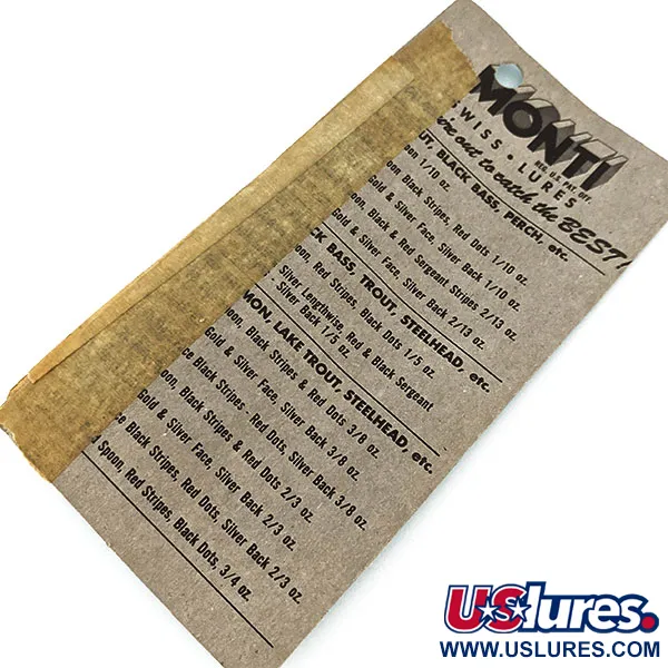 ​Monti Swiss Lures, 3 г, блешня оберталка (вертушка) #14666