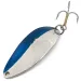 Seneca Little Cleo (Hula Girl), нікель/синій, 14 г, блесна коливалка (колебалка) #14672