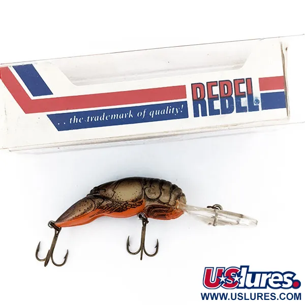  Rebel Deep Floater WEE-CRAWFISH, , 9 г, воблер #14678