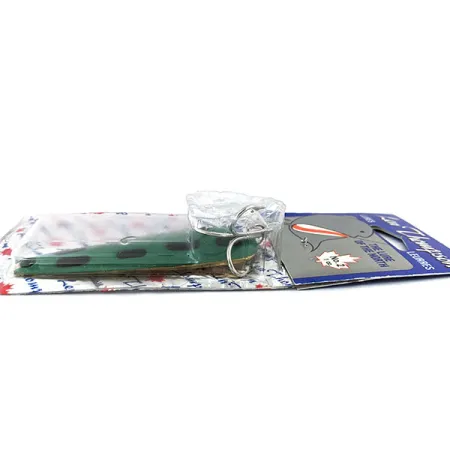 Len Thompson #2, зелений/чорний/латунь, 28 г, блесна коливалка (колебалка) #14680