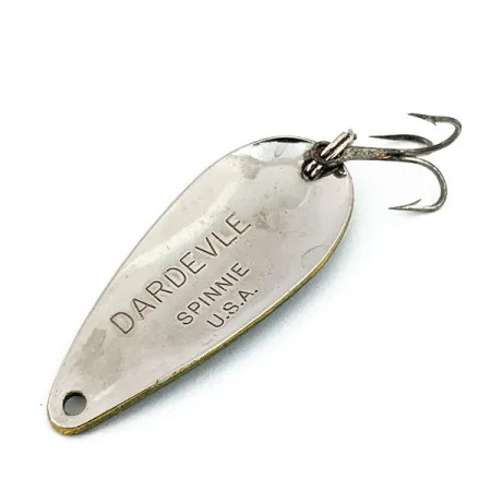 Eppinger Dardevle Spinnie, Frog/нікель, 9 г, блесна коливалка (колебалка) #14685