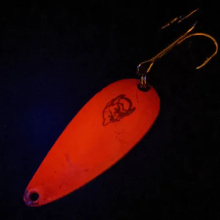 Eppinger Dardevle Spinnie UV (світиться в ультрафіолеті), 9 г, блесна коливалка (колебалка) #14687