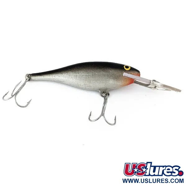  Rapala Shad Rap Deep Runner 09, S (Silver), 16 г, воблер #16212