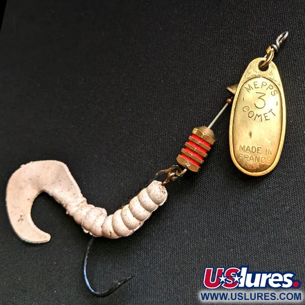  Mepps Comet 3 Combo Killer, можливість заміни гачка, латунь, 8,5 г, блешня оберталка (вертушка) #14735