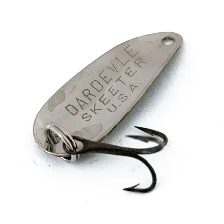 Eppinger Dardevle Skeeter, Frog/нікель, 1 г, блесна коливалка (колебалка) #14742