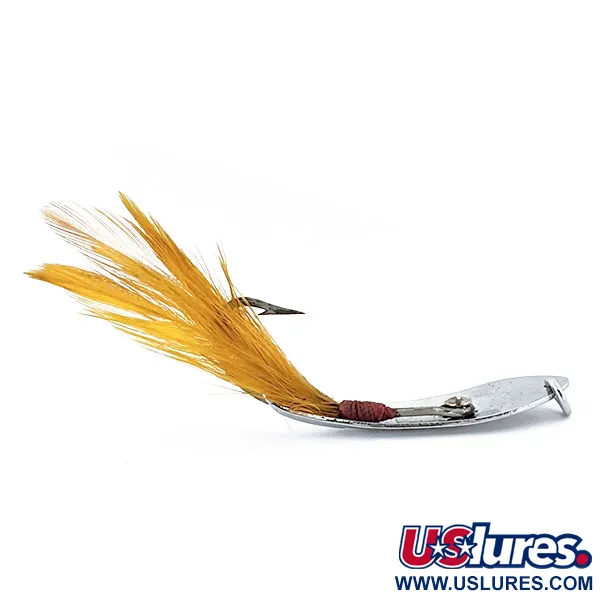 Luhr Jensen Reflecto 1, нікель, 4,5 г, блесна коливалка (колебалка) #14744