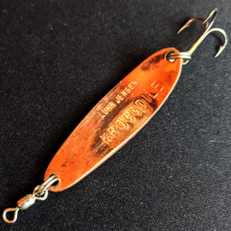 Luhr Jensen Krocodile #3, Карбована мідь, 10 г, блесна коливалка (колебалка) #14755