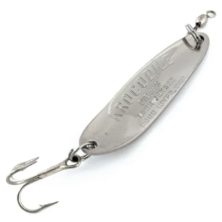 Luhr Jensen Krocodile #3, Хром, 10 г, блесна коливалка (колебалка) #15715