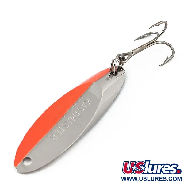 Acme Kastmaster, нікель/червоний, 14 г, блесна коливалка (колебалка) #14805