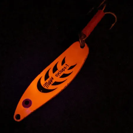 Mepps Syclops 1 UV (світиться в ультрафіолеті), 12 г, блесна коливалка (колебалка) #14809