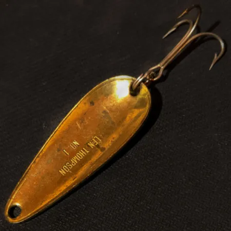 Len Thompson #1, Frog/золото, 21 г, блесна коливалка (колебалка) #14817