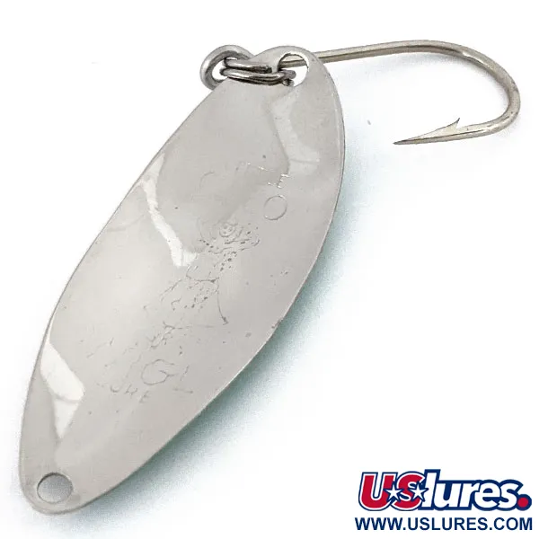 Seneca Little Cleo (Hula Girl) тролінгова, нікель/зелений, 5 г, блесна коливалка (колебалка) #14824