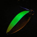 Seneca Little Cleo (Hula Girl) тролінгова UV (світиться в ультрафіолеті), нікель/зелений, 7 г, блесна коливалка (колебалка) #14832