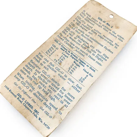 GIL-O, 14 г, блесна коливалка (колебалка) #14849