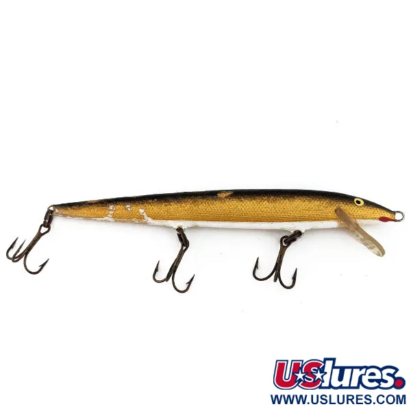 Rapala Original Floater F13, G (Gold), 7 г, воблер #14856