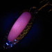  Blue Fox Pixee UV (світиться в ультрафіолеті), карбований нікель/рожевий UV - світиться в ультрафіолеті, 14 г, блесна коливалка (колебалка) #14872
