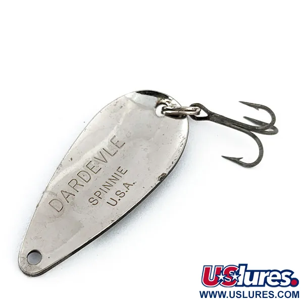 Eppinger Dardevle Spinnie, чорний/білий/нікель, 9 г, блесна коливалка (колебалка) #14874