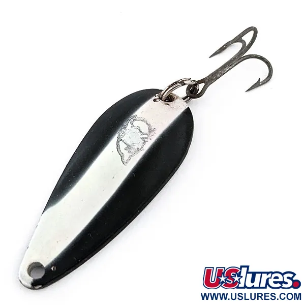 Eppinger Dardevle Spinnie, чорний/білий/нікель, 9 г, блесна коливалка (колебалка) #14874