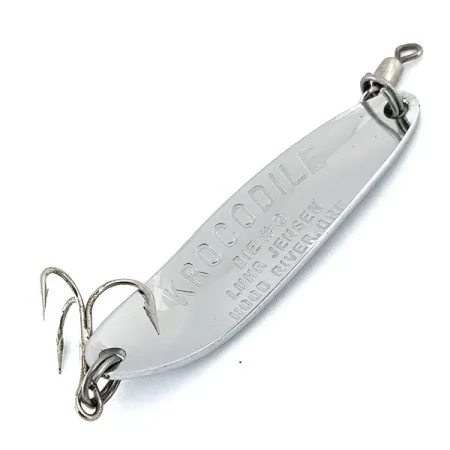 Luhr Jensen Krocodile #3, Хром/голограма, 10 г, блесна коливалка (колебалка) #14876