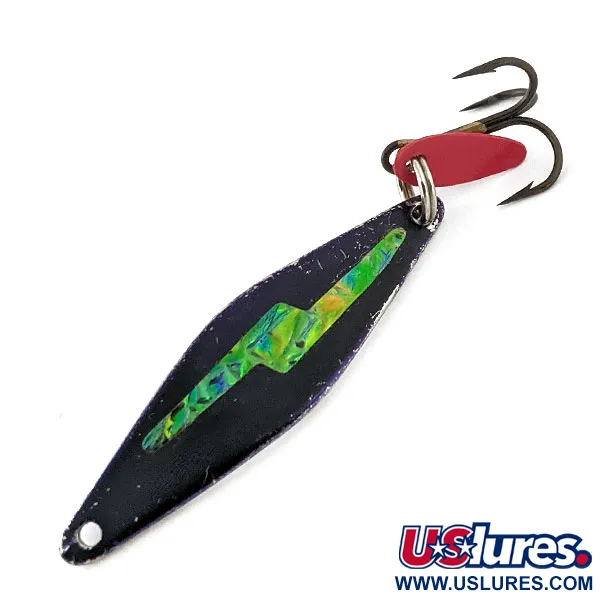  Bay de Noc Do-Jigger, чорний/нікель/зелений, 5 г, блесна коливалка (колебалка) #14906