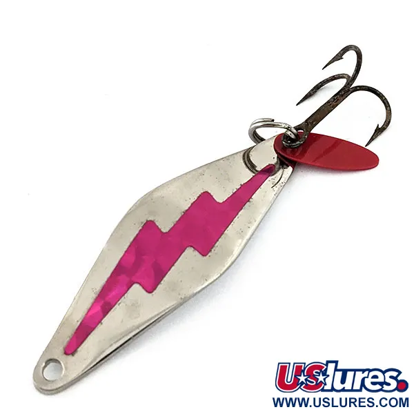  Bay de Noc Do-Jigger, нікель/фіолетовий, 9 г, блесна коливалка (колебалка) #14908