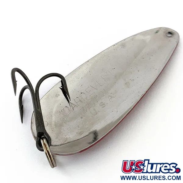 Eppinger Dardevle Dardevlet, червоний/білий/нікель, 21 г, блесна коливалка (колебалка) #14917