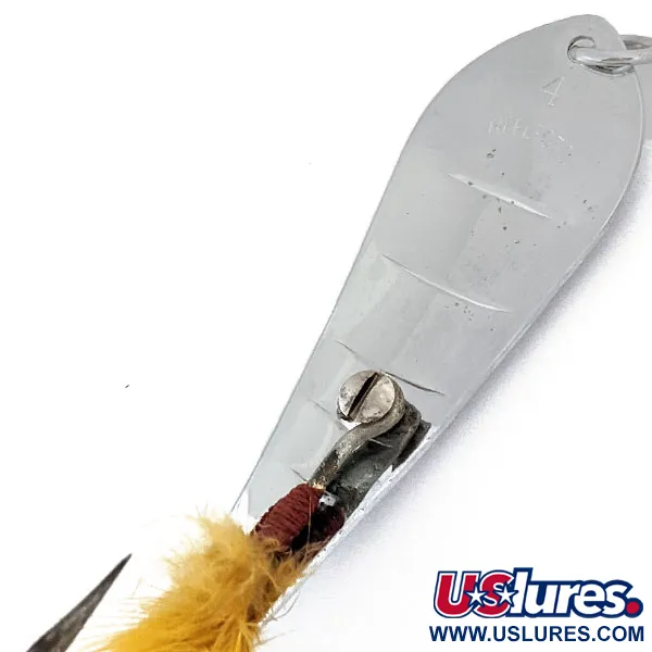 Luhr Jensen Reflecto #4, нікель, 17 г, блесна коливалка (колебалка) #14940