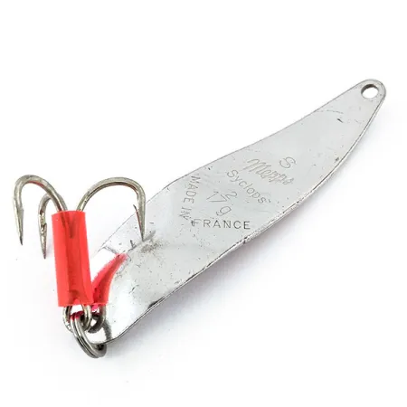 Mepps Syclops 2, срібло/червоний, 17 г, блесна коливалка (колебалка) #14941