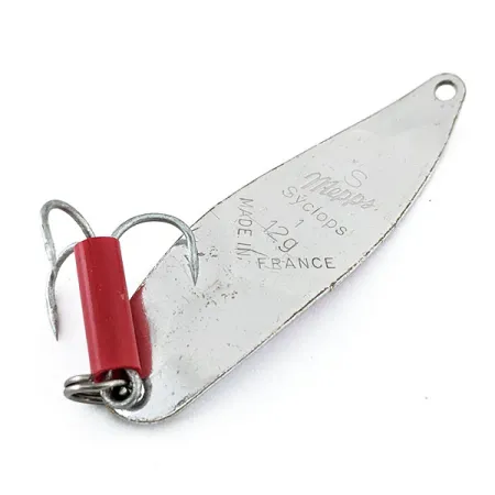 Mepps Syclops 1, срібло/рожевий, 12 г, блесна коливалка (колебалка) #14942