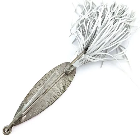 Fred Arbogast #3 Hawaiian, червоний/білий/срібло, 16 г, блесна коливалка (колебалка) #14946